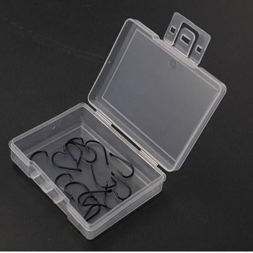 高透明塑料盒 魚鉤包裝盒 長方形小盒子 收納盒 首飾盒 54X40X14mm pp材質-細節圖2