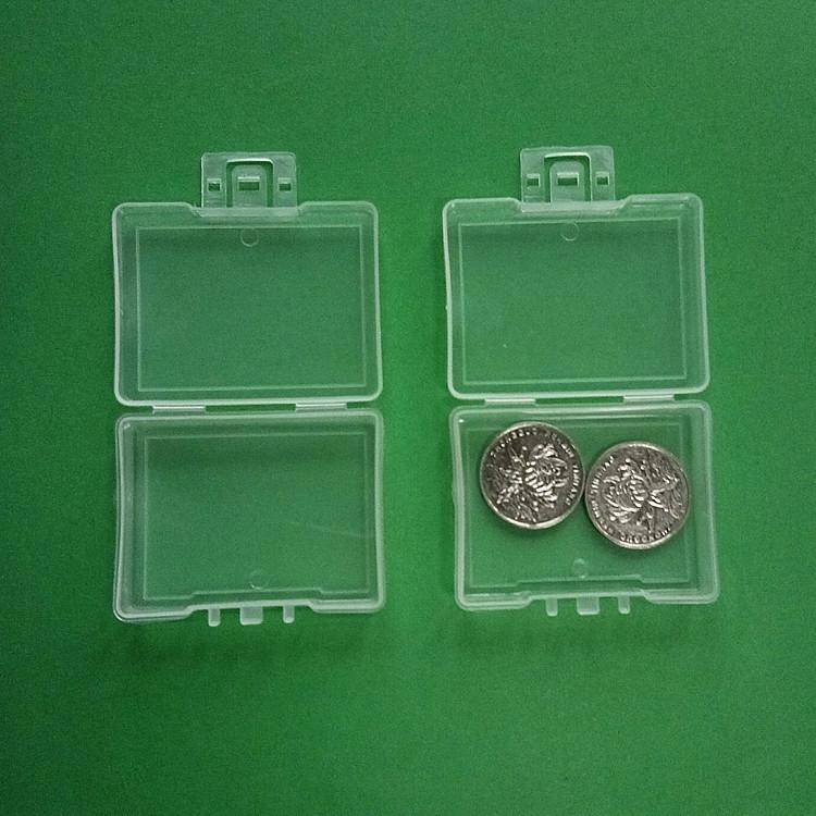 高透明塑料盒 魚鉤包裝盒 長方形小盒子 收納盒 首飾盒 54X40X14mm pp材質-細節圖3