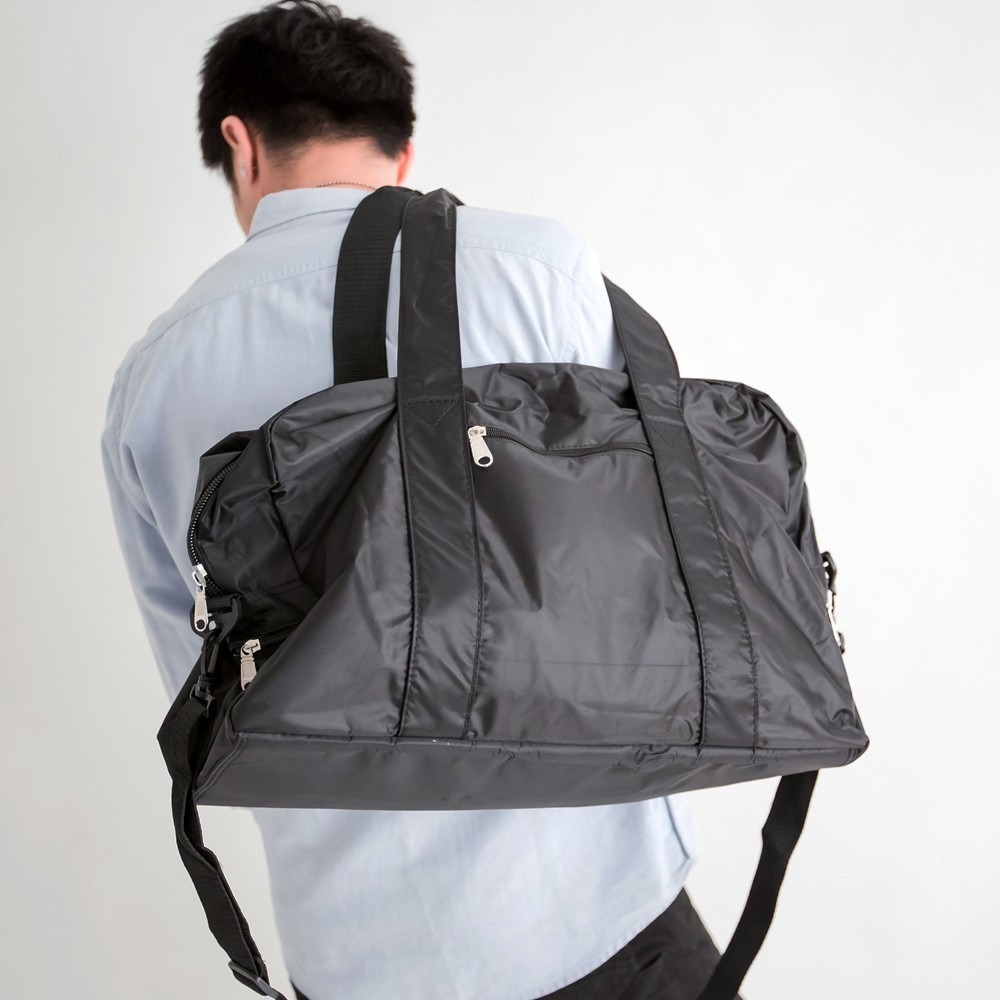 旅行袋男 日系極簡超大容量口袋旅行包包肩背包 行李袋 男 女 男包 45｜Menspace-細節圖4