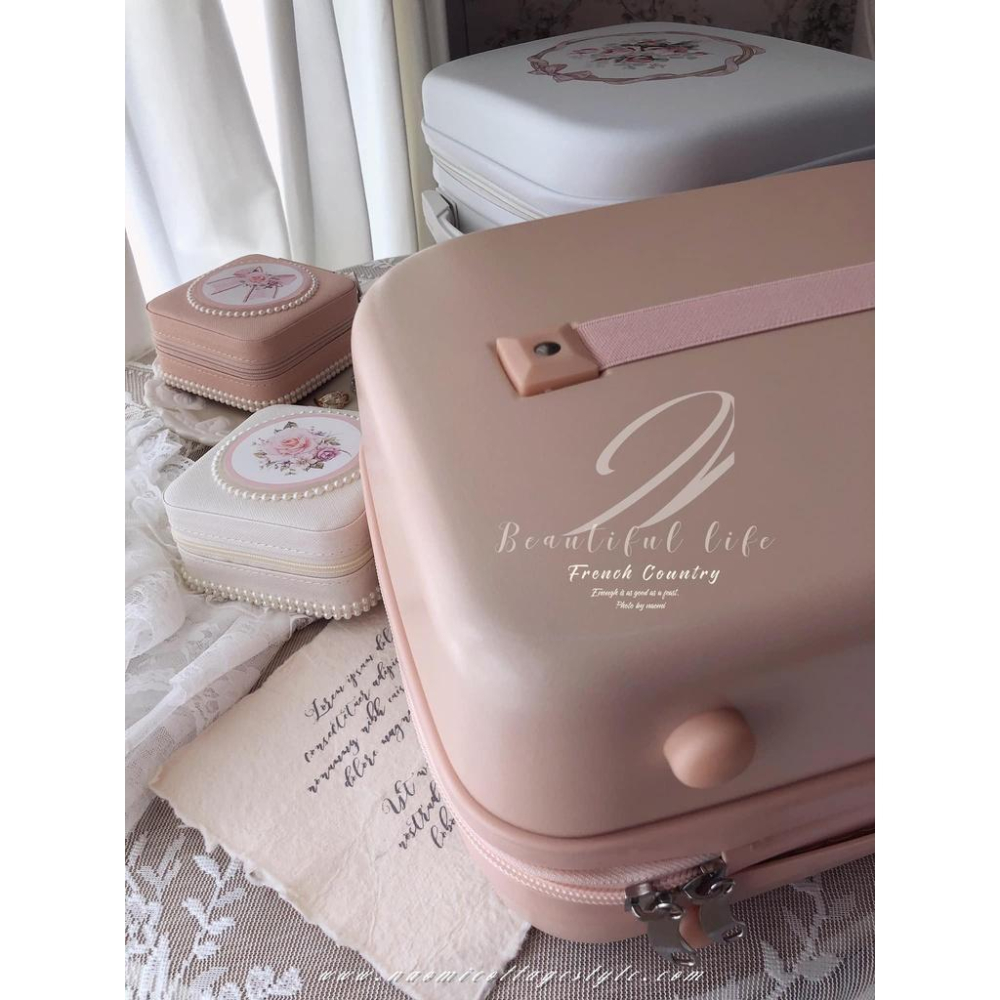 夢幻小行李箱、收納箱、旅行箱 收納盒-細節圖3