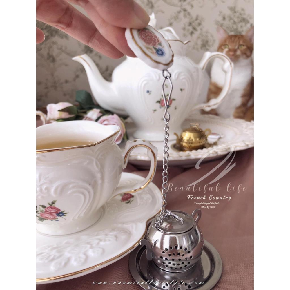 茶壺造型沖茶器 過濾茶漏 泡茶器 濾茶器 茶漏 不鏽鋼茶漏 茶葉過濾 泡茶器 茶具 不鏽鋼茶漏-細節圖4