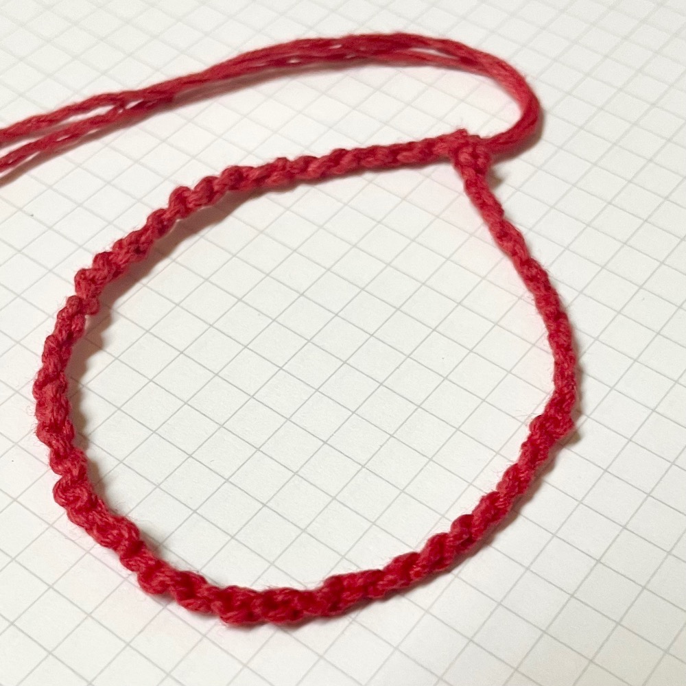 祈福紅線GD手鍊低調版GD紅線 紅繩 棉繩  手圍圈圈⭕️3圈/5圈/7圈/9圈/螺旋 月老紅線-規格圖3