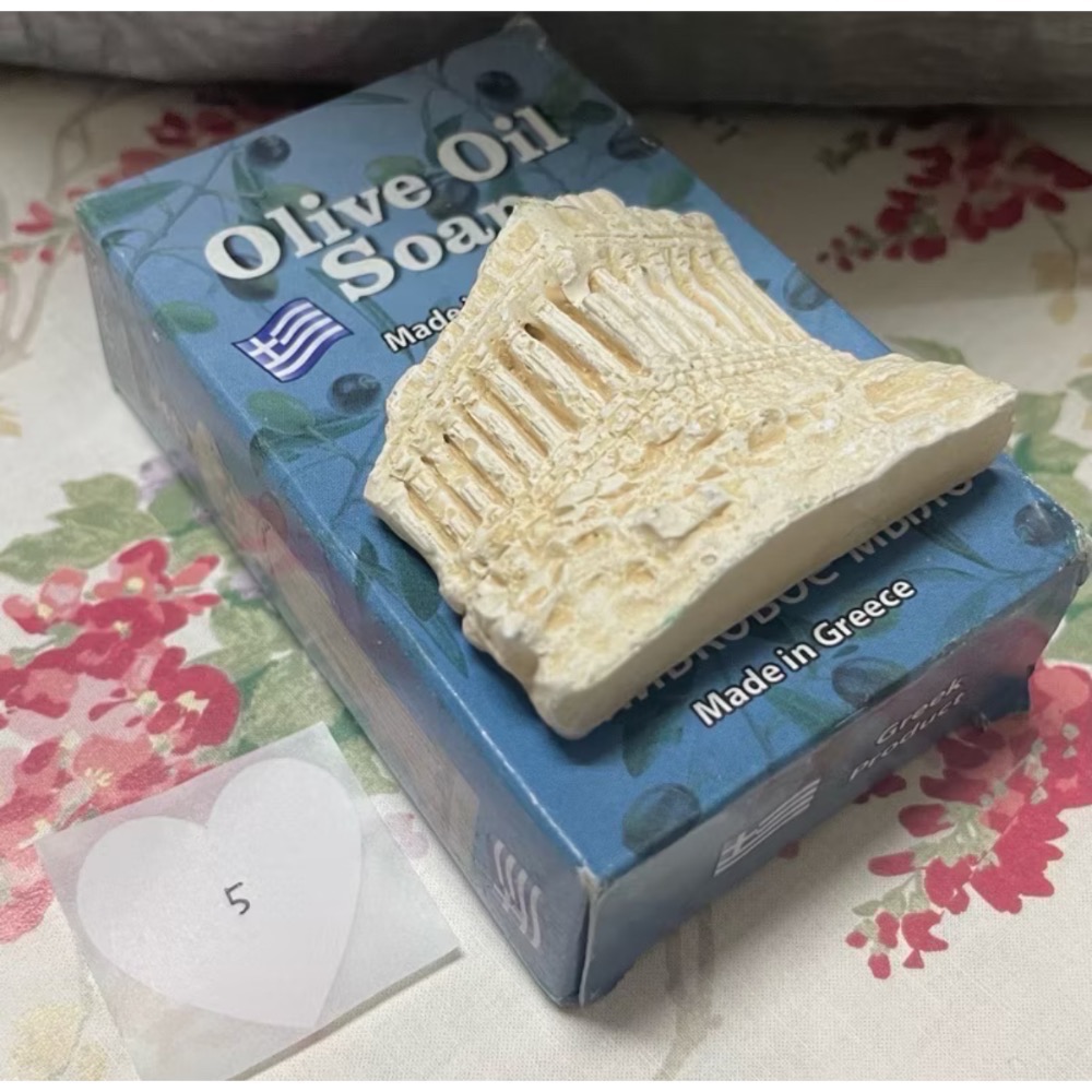 特價🤍Olive oil soap🇬🇷歐洲橄欖油手工香皂 太陽的後裔 希臘雅典衛城帕德嫩神廟古蹟宋慧喬 石膏翻模-規格圖10
