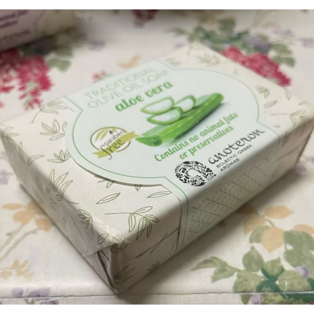 特價🤍anoteron 🇬🇷歐洲傳統橄欖油手工香皂 蘆薈、薰衣草 潔淨力好 易起泡綿綿密肌膚滑嫩Greece-細節圖3