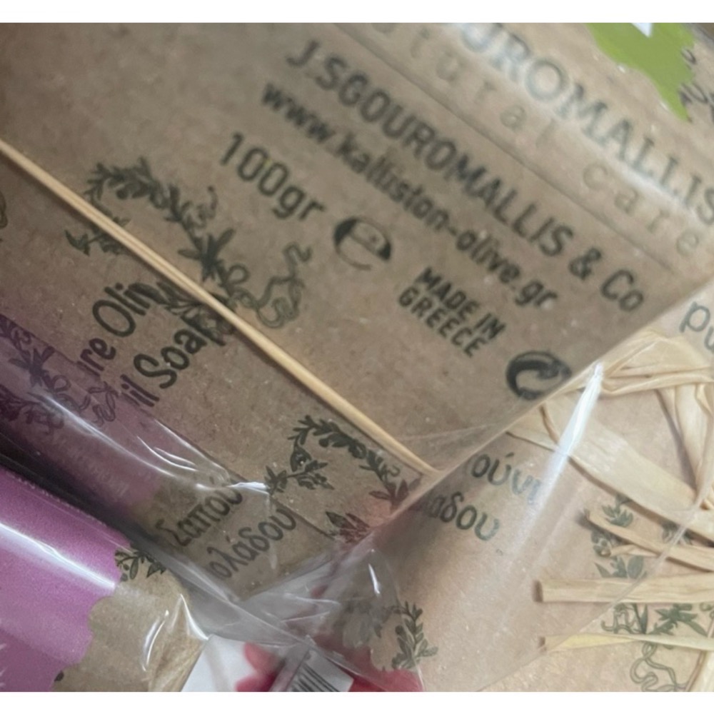 特價🤍Athens with love🇬🇷希臘製純淨橄欖油手工香皂 泡沫綿密肌膚滑嫩薰衣草玫瑰潔淨保濕地中海-細節圖2