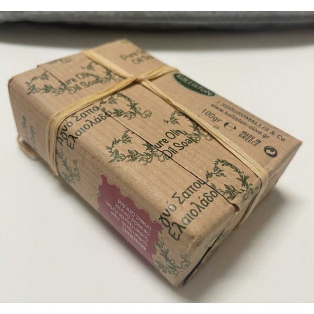 特價🤍Athens with love🇬🇷希臘製純淨橄欖油手工香皂 泡沫綿密肌膚滑嫩薰衣草玫瑰潔淨保濕地中海-細節圖7