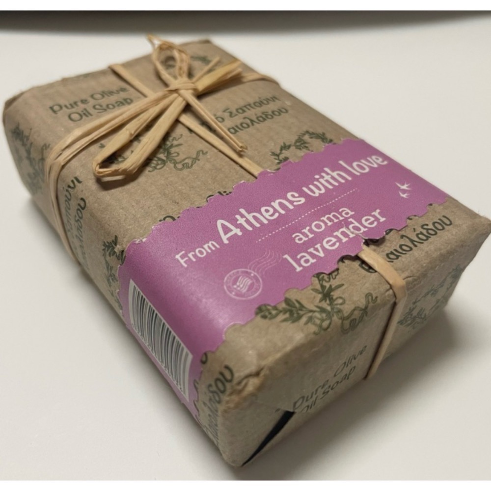特價🤍Athens with love🇬🇷希臘製純淨橄欖油手工香皂 泡沫綿密肌膚滑嫩薰衣草玫瑰潔淨保濕地中海-規格圖8