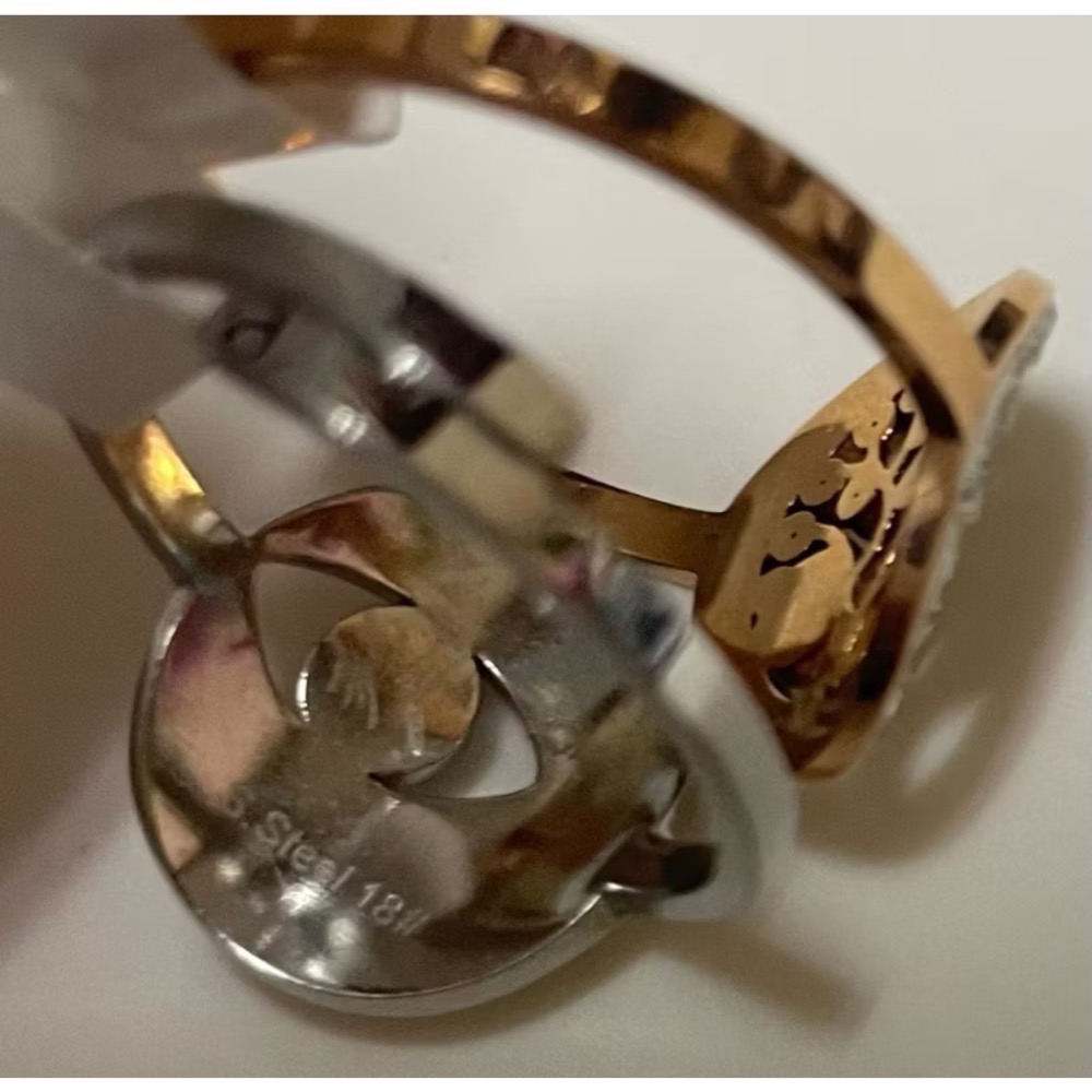 🇬🇷希臘帶回-惡魔之眼 魔法之樹 戒指 s.steel 18 ring 堅固耐用水鑽閃亮透亮-細節圖5