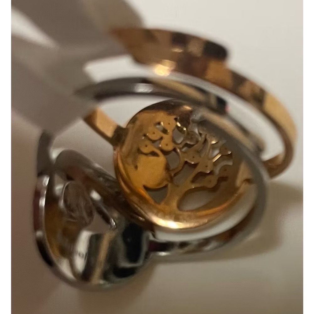 🇬🇷希臘帶回-惡魔之眼 魔法之樹 戒指 s.steel 18 ring 堅固耐用水鑽閃亮透亮-細節圖6