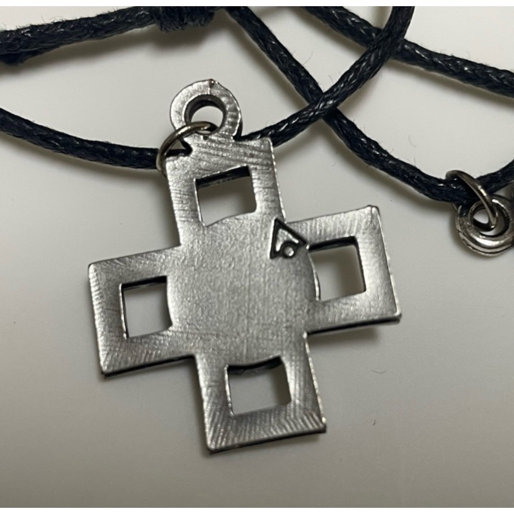 特價🇬🇷希臘帶回-小島民手作黑色蠟繩惡魔之眼造型項鍊 各種吊飾-細節圖4