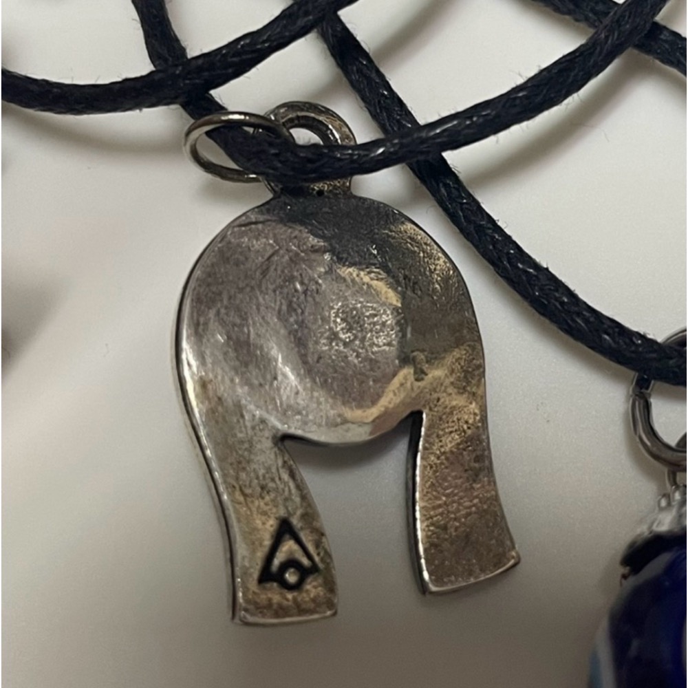 特價🇬🇷希臘帶回-小島民手作黑色蠟繩惡魔之眼造型項鍊 各種吊飾-細節圖6