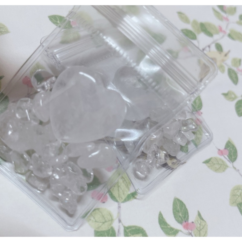 🤍淨化石🖤愛心能量礦石 白水晶 黑曜石 尺寸約2*2公分 隨身攜帶 放包包放口袋淨化磁場-規格圖5