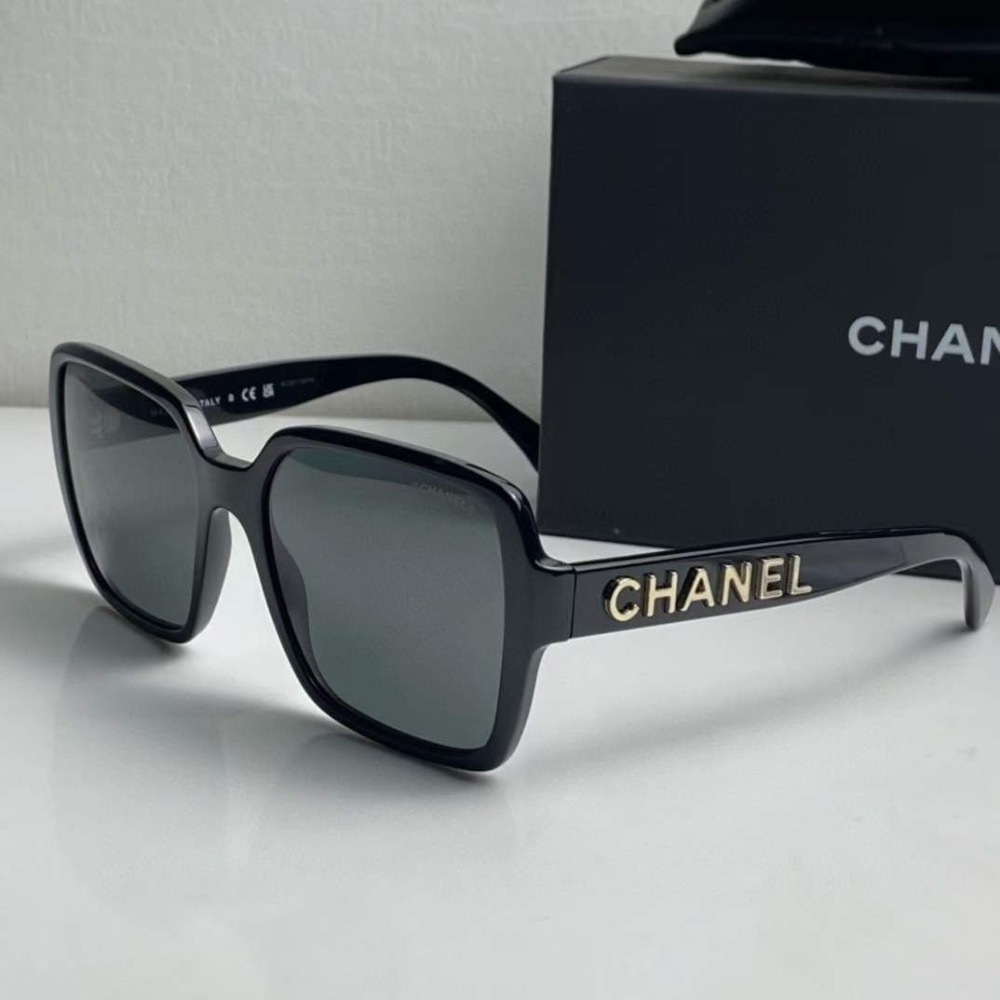 全新正品 CHANEL香奈兒 金字墨鏡 太陽眼鏡 ch5408-細節圖2