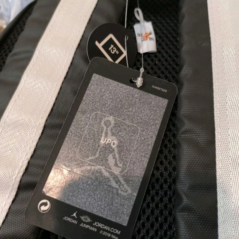 全新正品 JORDAN後背包 NIKE 黑色包包 運動背包 男生電腦包 JD2023006GS-001-細節圖6
