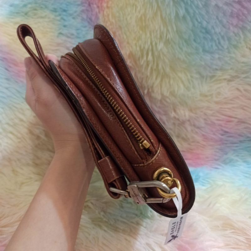 二手正品 LV LOUIS VUITTON 老花手拿包 真皮精品 男生手拿包 路易威登 伊果 棋盤格-細節圖2