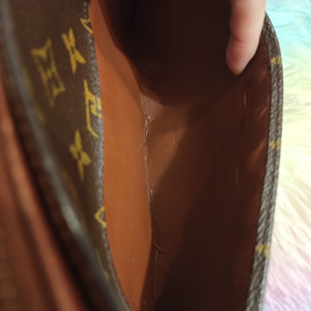 二手正品 LV LOUIS VUITTON 老花手拿包 真皮精品 男生手拿包 路易威登 伊果 棋盤格-細節圖5