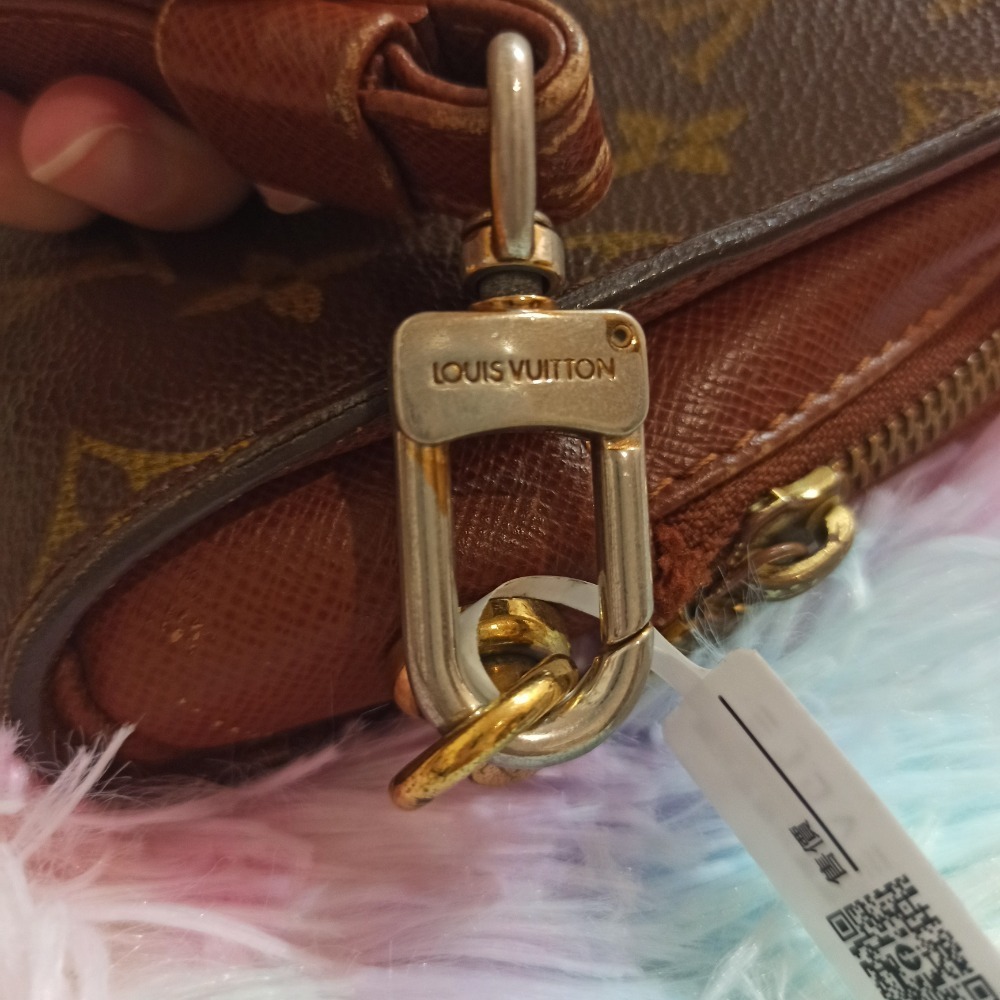 二手正品 LV LOUIS VUITTON 老花手拿包 真皮精品 男生手拿包 路易威登 伊果 棋盤格-細節圖9