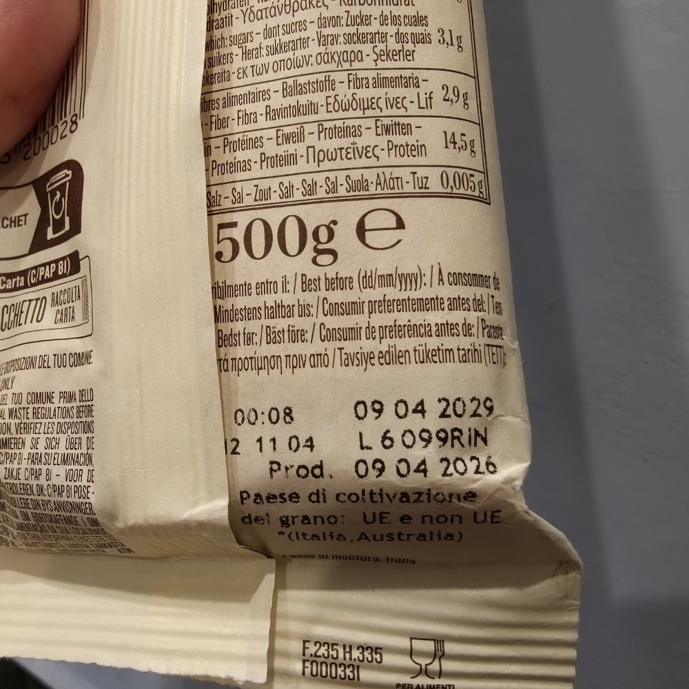 路莫 RUMMO 義大利麵 長型細圓麵 500g 編哥 GELOVERY-細節圖3