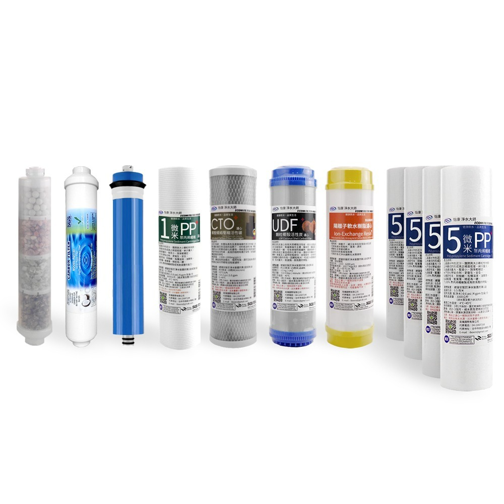 怡康 10吋標準第1-6道 能量礦石組《不含安裝》-細節圖2