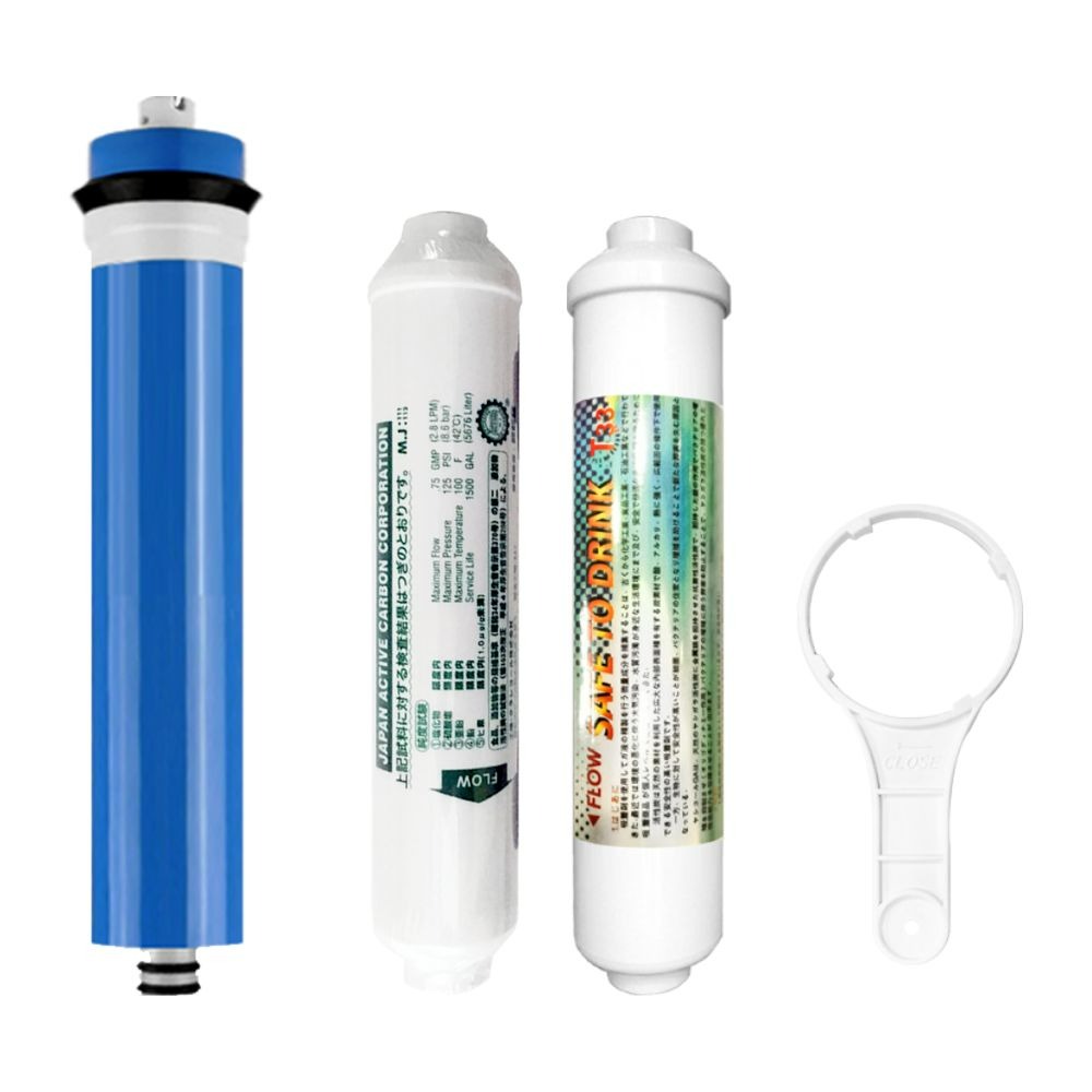 怡康 75G RO逆滲透膜+日本活性碳組 贈專用把手《不含安裝》-細節圖2
