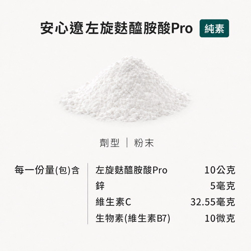 大醫生技-安心遼高濃度左旋麩醯胺酸PRO(40包)-細節圖2