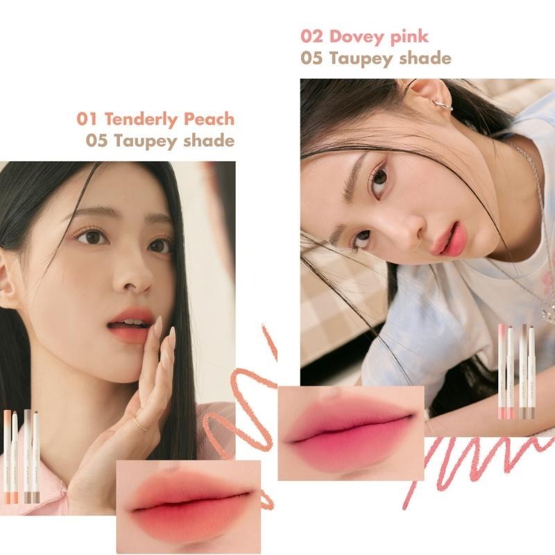 ❤️妮好美妝❤️ rom&nd 唇線筆 唇膏 唇筆 霧面口紅 韓國口紅 唇彩 霧面唇膏 韓國唇膏 唇筆刷 romand-細節圖3