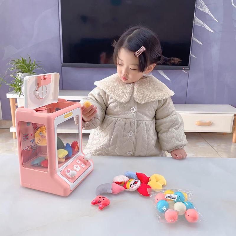 現貨  新款娃娃機 娃娃機  家庭版娃娃機 萌兔娃娃機 夾公仔扭蛋機 兒童娃娃機-細節圖6