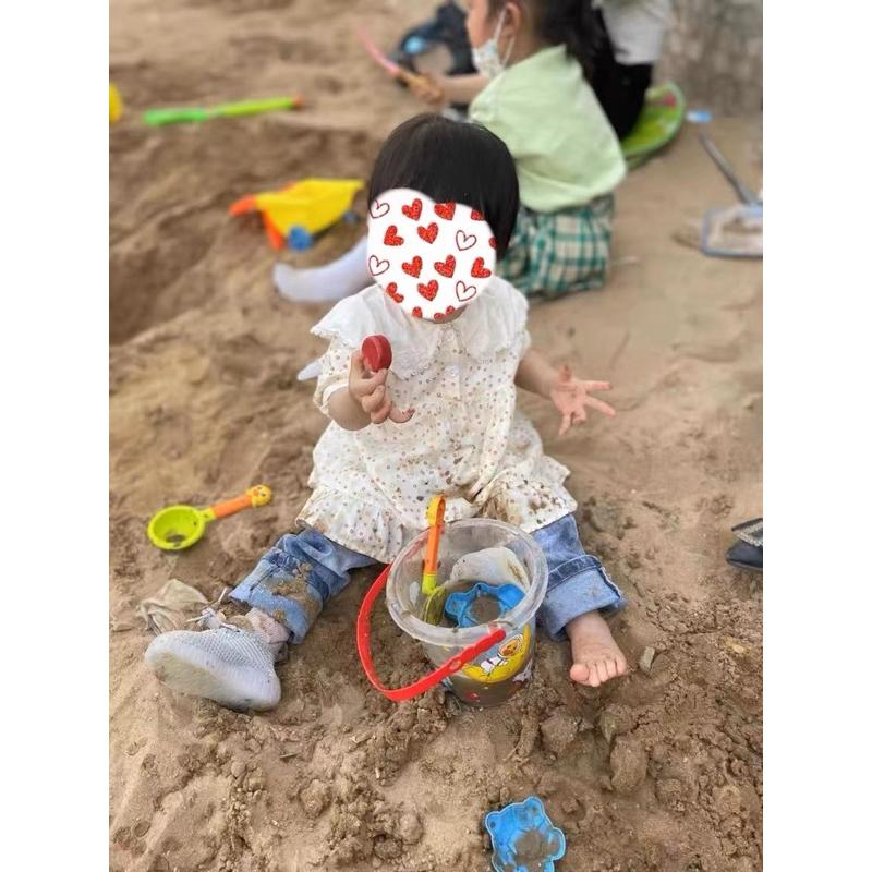 14件套 小鴨戲水玩沙工具沙灘桶 兒童挖砂玩具 海報沙灘-細節圖4