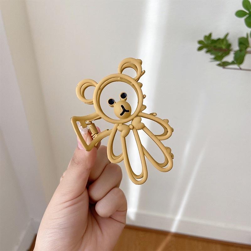 台灣飾品 好可愛 鯊魚夾 公主夾 和金抓夾 髮抓 馬尾神器 固定抓夾 親子髮夾 小熊髮夾 貓咪髮夾兒童髮夾 兒童髮抓抓夾-細節圖7