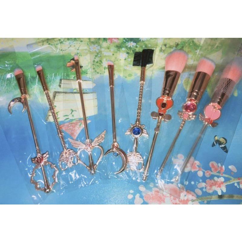 現貨 化妝刷具 美少女戰士 化妝刷工具套裝 獨角獸 動漫周邊禮品-細節圖5