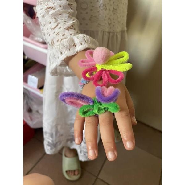 台灣出貨 100入下單區：毛根 扭扭棒 毛根條 馬卡龍 混色 DIY創意手作 兒童勞作 扭扭棒花束 兒童節小禮物-細節圖8