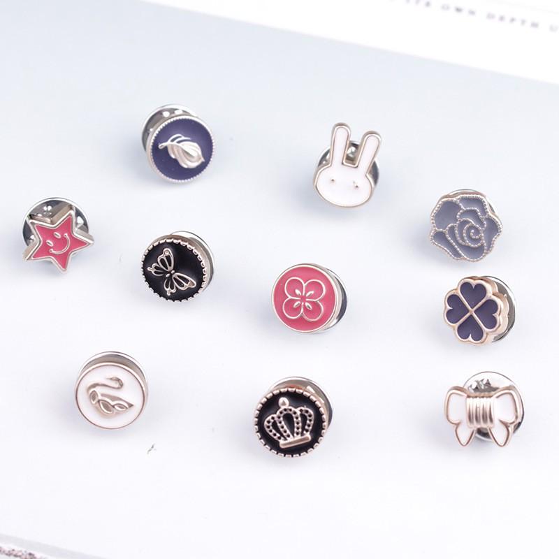 防止光多用途小扣針10件套 特價$80～✨多用途胸針 小別針 防走光設計立體珍珠釦子防走光扣子 服飾飾品-細節圖7