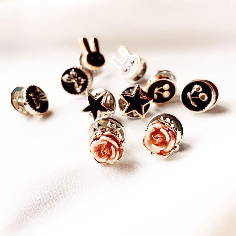 防止光多用途小扣針10件套 特價$80～✨多用途胸針 小別針 防走光設計立體珍珠釦子防走光扣子 服飾飾品-細節圖8