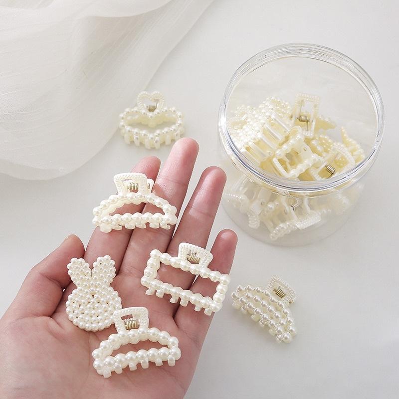 飾品-珍珠罐裝髮夾16入$99 鯊魚夾 瀏海夾 邊夾 珍珠髮夾 大嘴夾-細節圖5