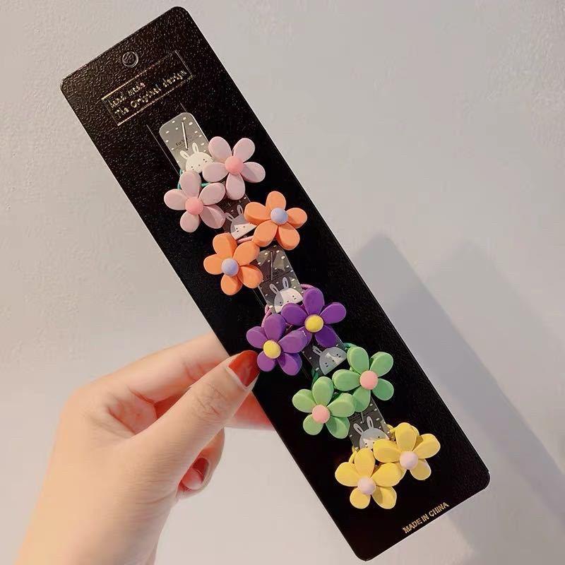 飾品-10條價錢）女童手指圈 獨角獸髮繩 泫雅花小號橡皮筋女童頭繩不傷發頭飾 寶寶髮圈 嬰兒手指髮圈 兒童髮繩-細節圖5