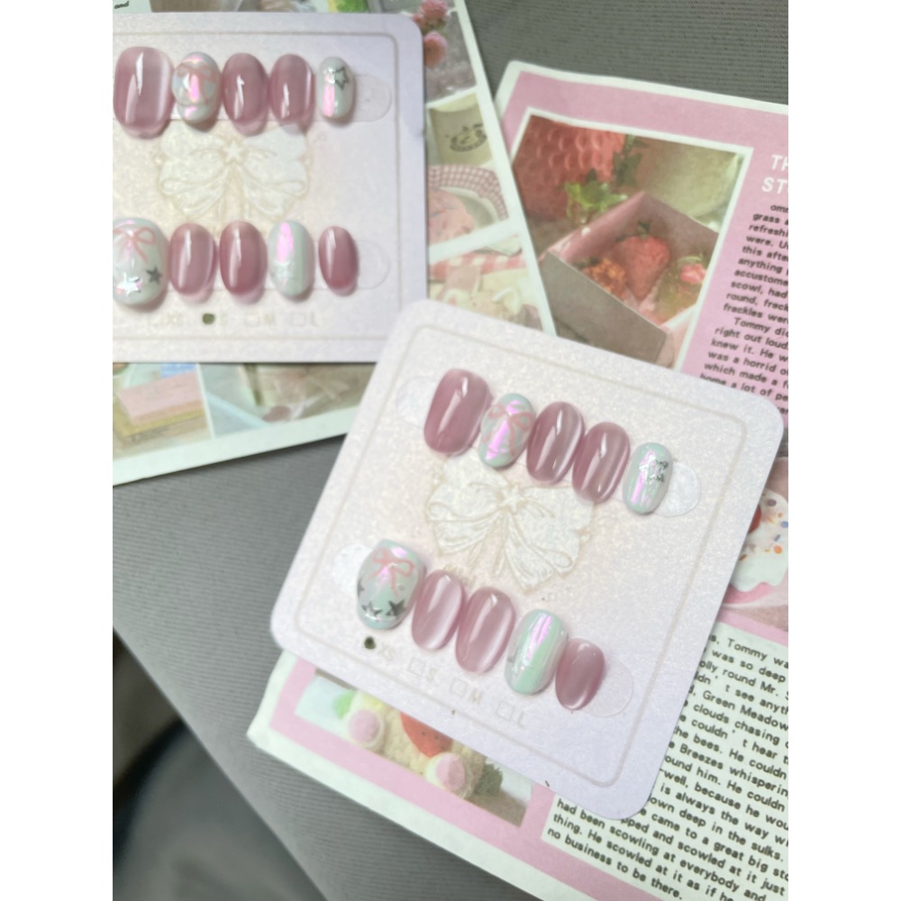 🎀小眾款🎀粉貓眼💕-細節圖2