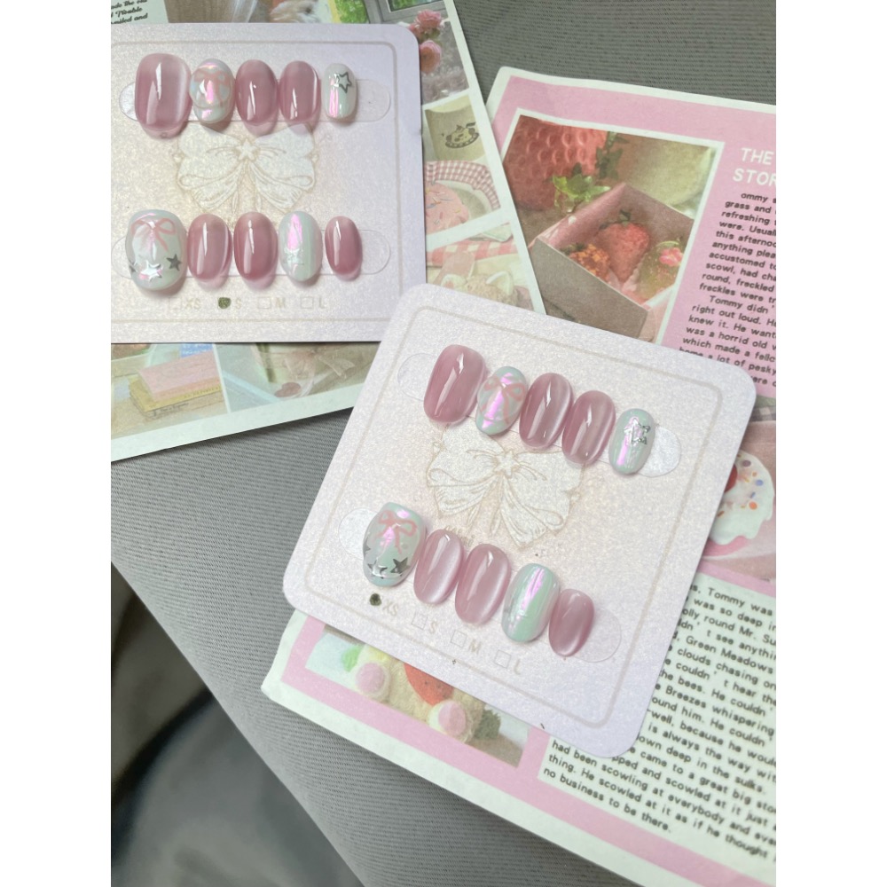 🎀小眾款🎀粉貓眼💕-細節圖3