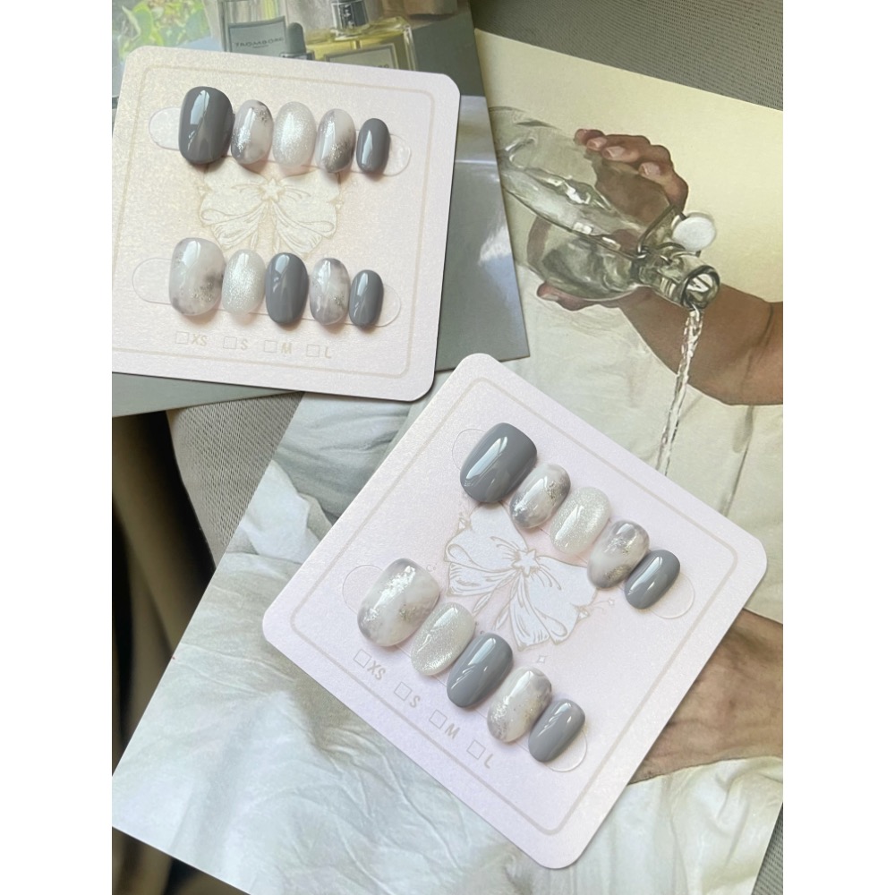 🎀暈染款灰🎀-細節圖2