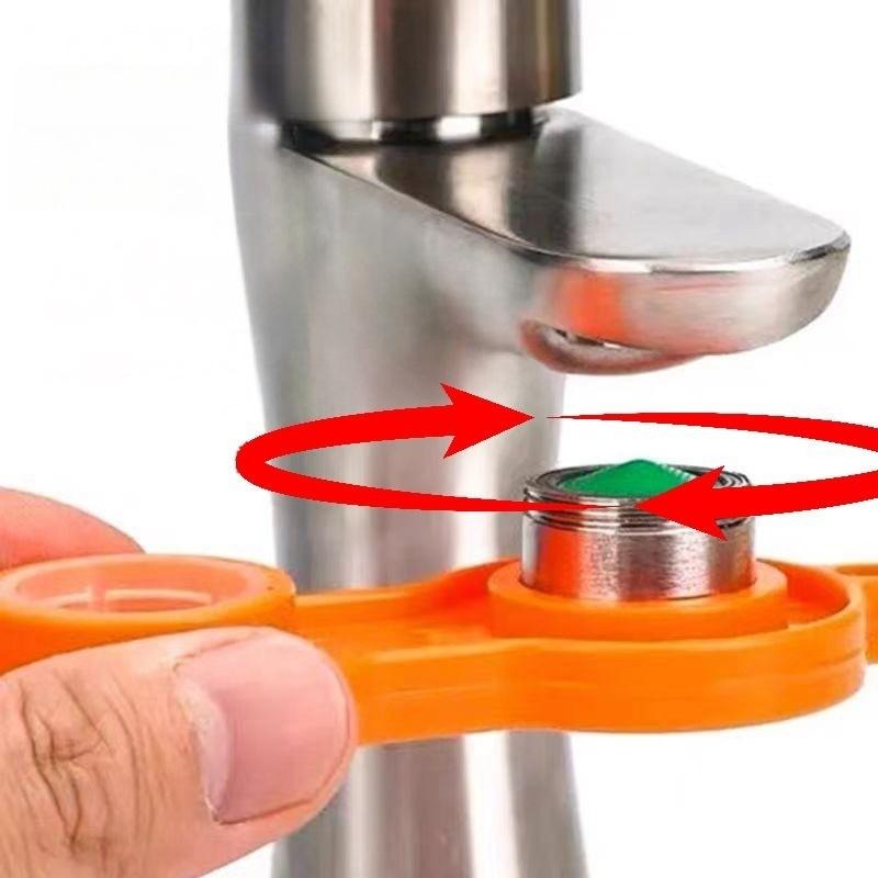 🔴台灣現貨+發票 4合1 起泡器扳手 過濾器拆卸扳手 起泡器拆卸 水龍頭拆卸 起泡器 扳手 拆卸 起泡器拆卸工具 起泡器-細節圖2