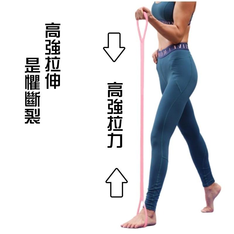 🔴台灣現貨+發票 8字拉力器 彈力繩  拉力訓練器 拉力帶 開肩美背神器 背部伸展器 擴胸器 彈力帶-細節圖2