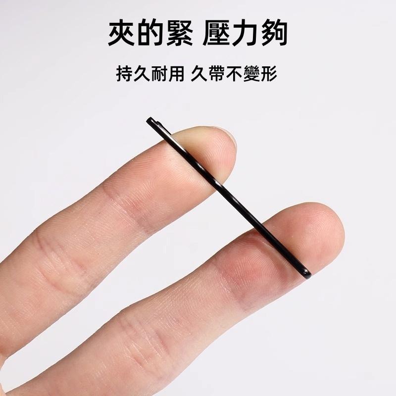 🔴台灣現貨+發票 小黑夾 小黑夾 一字夾 固定夾 黑色髮夾 碎髮夾 盤髮夾 包頭夾 瀏海夾 波浪夾 小鐵夾 鐵夾 黑夾-細節圖6