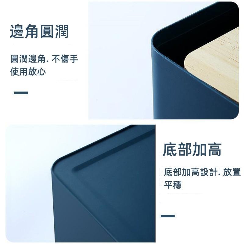 🔴台灣現貨+發票 紙巾盒 衛生紙盒 面紙盒 木蓋紙巾盒 木紋面紙盒 日式面紙盒 北歐風面紙盒 衛生紙盒 抽取式衛生紙盒-細節圖8