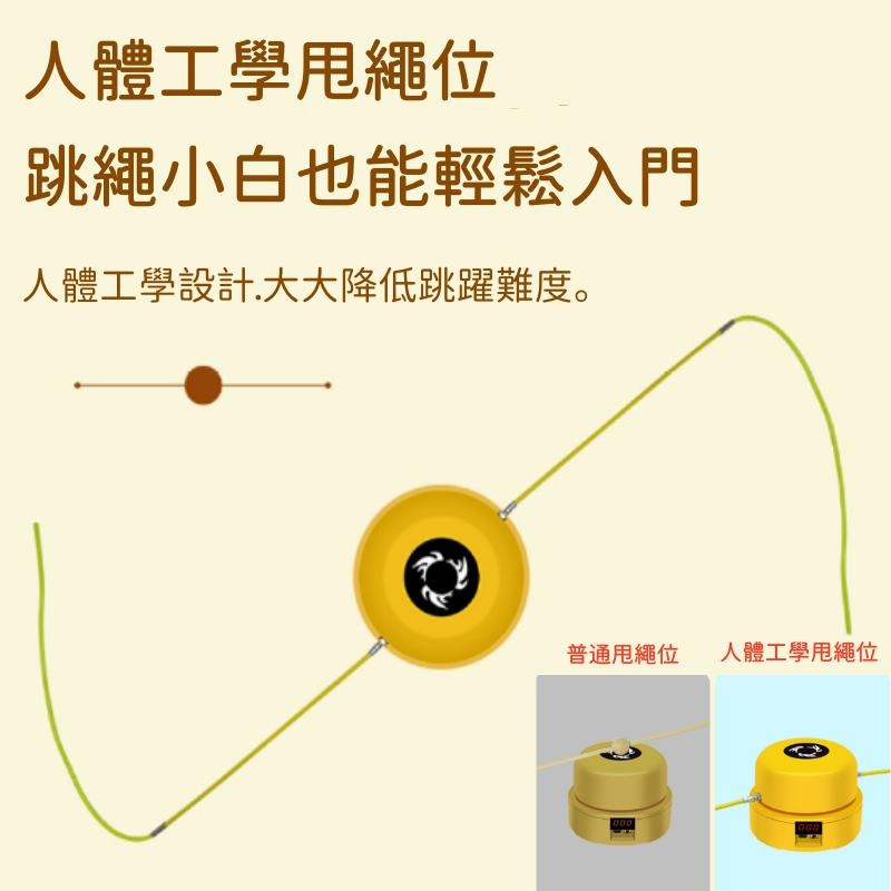 🔴台灣現貨+發票 【電動跳繩機】智能遙控跳繩機 跳繩機 智能跳繩機 多人跳繩 兒童跳繩 電動跳繩 電子計數跳繩-細節圖3