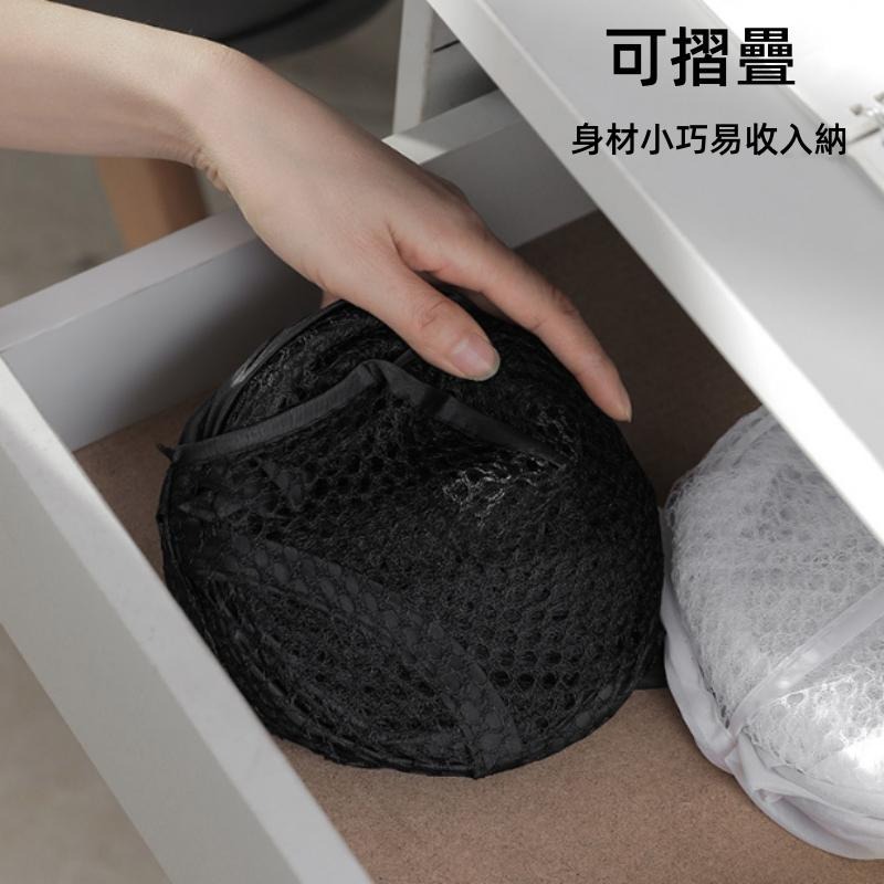 🔴台灣現貨+發票 網格摺疊洗衣籃 髒衣籃 洗衣籃 收納籃 收納神器 網格 家居 分類放置籃-細節圖6