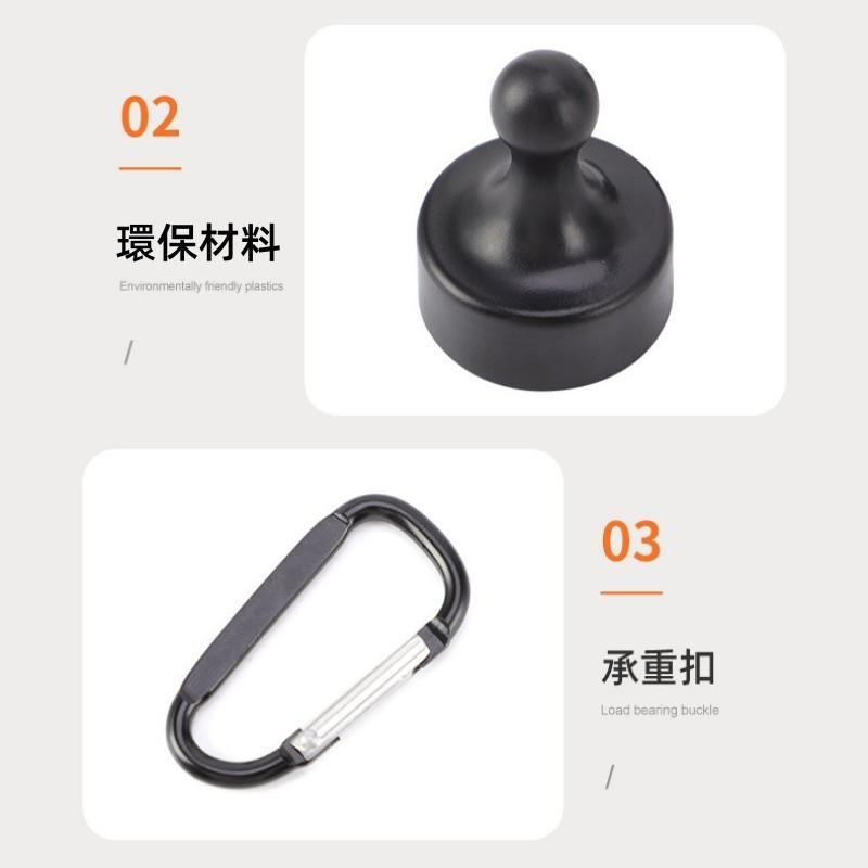 🔴台灣現貨+發票 天幕帳篷固定器 戶內外磁鐵掛鉤 強磁磁性掛鉤 露營磁吸燈掛鉤 掛鉤 磁吸登山扣 天幕磁鐵掛鉤 掛勾-細節圖8