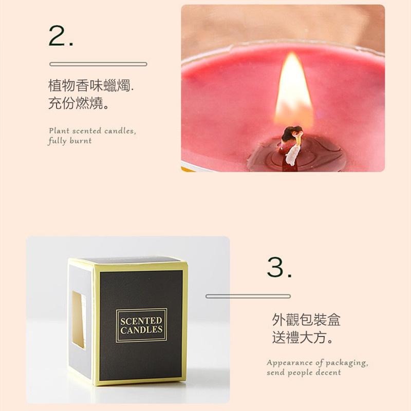 🔴現貨 香薰蠟燭 香氛蠟燭 蠟燭 香芬蠟燭 芳香蠟燭 大豆蠟燭 融蠟燈蠟燭 小蒼蘭蠟燭 情侶禮物-細節圖4