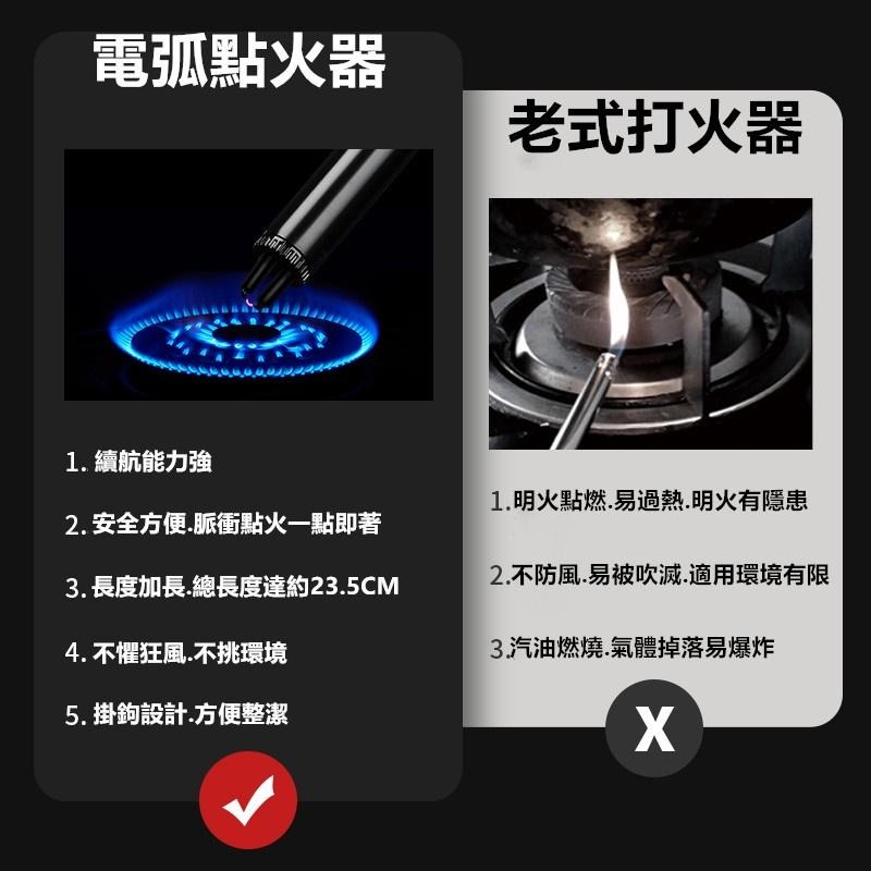 🔴現貨【電弧脈衝點火器】電弧點火器 充電打火機 附USB充電線 香氛蠟燭 BBQ點火器 打火機-細節圖4