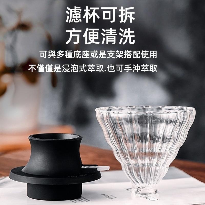 🔴台灣現貨+發票 浸泡式濾杯 二代升級加厚聰明濾杯 聰明濾杯 浸漬濾杯 V60 濾杯 雲朵壺 手沖咖啡 浸泡濾杯 咖啡-細節圖7