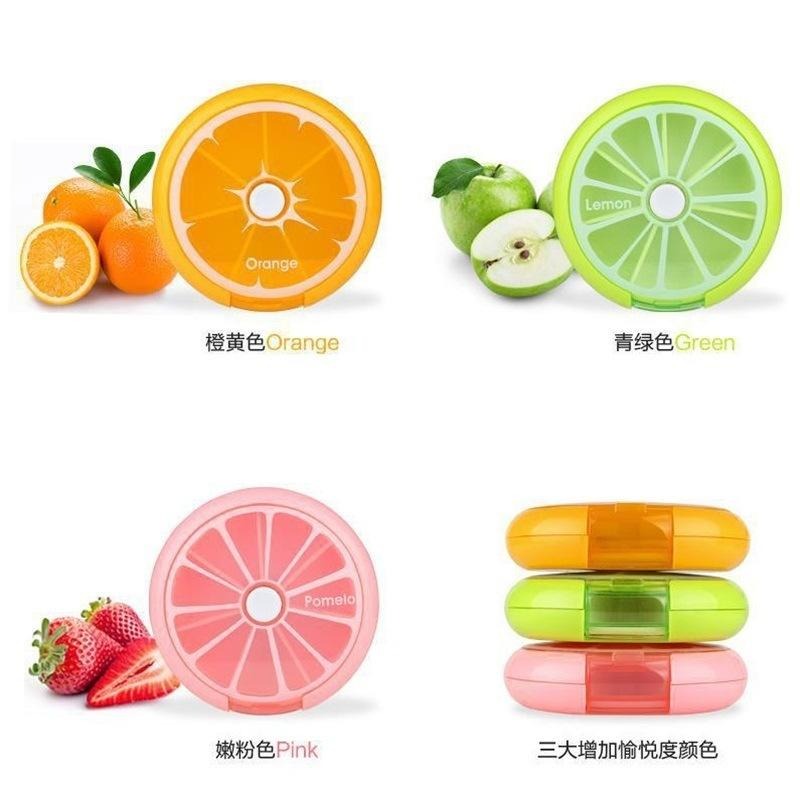 🔴台灣現貨+發票 七格旋轉藥盒 隨身藥盒 保健藥盒 7格設計 防潮防塵設計 旅行藥盒 藥盒 收納盒 飾品盒 攜帶式藥盒-細節圖8