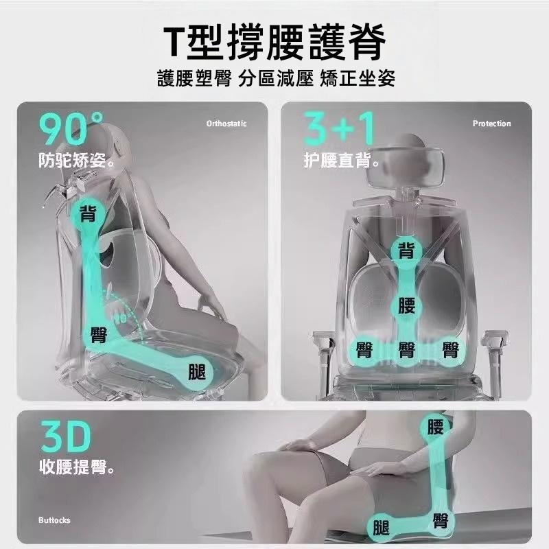 🔴台灣現貨+發票 護腰坐墊 靠背椅 人體工學坐墊 護腰靠墊 護腰坐姿椅 折疊護腰坐墊 靠腰墊 靠背墊-細節圖6